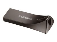 Samsung BAR Plus MUF-256BE4 - Clé USB 256 Go - USB 3.1 Gen 1 - gris