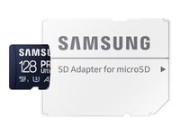 Samsung PRO Ultimate MB-MY128SA - Carte micro SDXC- 128 Go - bleu