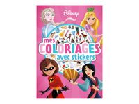 Mes Coloriages avec stickers - Girl Power - Disney