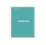 Notebook Emotions, Couverture souple, A4, séyès, 80 feuilles de 1 couleur, Miquelrius, Bleu Ciel.