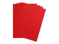 Clairefontaine Maya - Papier - A4 - 120 g/m² - 25 feuilles - rouge coquelicot - papier