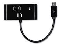 D2 Diffusion - Lecteur de carte (SD, SDHC, SDXC, microSD, microSDHC, microSDXC) - micro USB 2.0