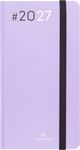 Agenda Flex - 1 semaine sur 2 pages - 9,5 x 17,5 cm - lilas - Oberthur
