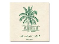 BLUE ART Nouvelle - Calendrier - 2025 - palm tree by Agathe Marty - 14 pages - 30 x 30 cm
