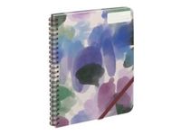 BLUE ART Nouvelle - Agenda - 2024-2026 - semainier - S24 - 170 x 240 mm - 128 pages - aquarelle