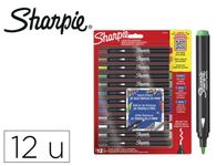 Sharpie - Pack de 12 marqueurs - pointe ogive - couleurs assorties