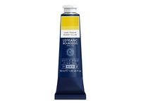 Lefranc Bourgeois - Peinture à l'huile - jaune primaire - semi-opaque - fine - 40 ml