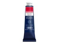 Lefranc Bourgeois - Peinture à l'huile - teinte foncée rouge de cadmium - opaque - fine - 40 ml