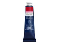 Lefranc Bourgeois - Peinture à l'huile - carmin alizarine - transparent - fine - 40 ml