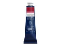 Lefranc Bourgeois - Peinture à l'huile - cramoisi d'alizarine - transparent - fine - 40 ml