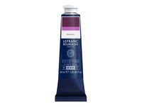 Lefranc Bourgeois - Peinture à l'huile - magenta - transparent - fine - 40 ml