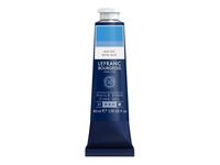 Lefranc Bourgeois - Peinture à l'huile - bleu roi - opaque - fine - 40 ml