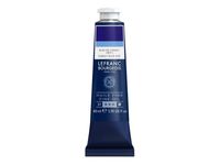 Lefranc Bourgeois - Peinture à l'huile - bleu cobalt - opaque - fine - 40 ml