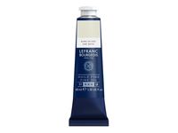 Lefranc Bourgeois - Peinture à l'huile - blanc zinc - semi-opaque - fine - 40 ml