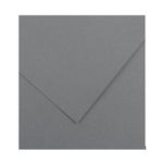 CANSON Iris Vivaldi - Papier Dessin Couleur - Lisse - 240 g/m² - Feuille - 50x65cm - Gris Foncé