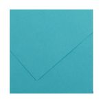 CANSON Iris Vivaldi - Papier Dessin Couleur - Lisse - 120 g/m² - Feuille - A4-21x29,7cm - Bleu Turquoise