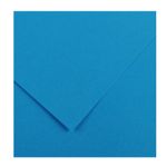 CANSON Iris Vivaldi - Papier Dessin Couleur - Lisse - 120 g/m² - Feuille - 50x65cm - Bleu Azur