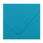 CANSON Iris Vivaldi - Papier Dessin Couleur - Lisse - 240 g/m² - Feuille - A4-21x29,7cm - Bleu Primaire