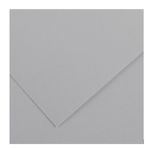 CANSON Iris Vivaldi - Papier Dessin Couleur - Lisse - 120 g/m² - Feuille - A4-21x29,7cm - Gris Clair