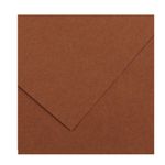 CANSON Iris Vivaldi - Papier Dessin Couleur - Lisse - 240 g/m² - Feuille - 50x65cm - Chocolat