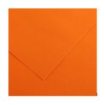 CANSON Iris Vivaldi - Papier Dessin Couleur - Lisse - 120 g/m² - Feuille - A4-21x29,7cm - Orange
