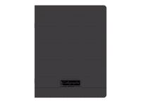 Calligraphe 8000 - Cahier polypro 17 x 22 cm - 96 pages - grands carreaux (Seyes) - noir