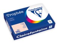 Clairefontaine Trophée - Papier - saumon - A4 (210 x 297 mm) - 160 g/m² - Ramette de 250 feuilles 