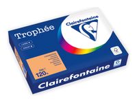 Clairefontaine Trophée - Papier - orange - A4 (210 x 297 mm) - 120 g/m² - Ramette de 250 feuilles 