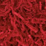 E.Pack La Couronne - 2.5 kgs Frisures de papier kraft 80% recylcé - 80 gr - Rouge