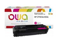 OWA - Magenta - compatible - caja - refabricado - cartucho de tóner (alternativa para: HP CF503A)