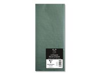 Clairefontaine Wrap & Roll - Papier de soie - 50 x 70 cm - 18 g/m² - 6 feuille(s) - vert empire