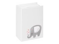 Walther design Minimax Kidz - Album photo - 100 x 4x6 in (10x15 cm) - elephant - blanc