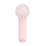 USAMS - Ventilateur de poche - 3 vitesses - 1200 mAh - rose