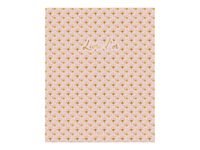 Oberthur Versailles - Livre d'or - 220 x 270 mm - 100 feuilles / 200 pages - papier ivoire - uni - couverture rose - synthétique