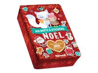 Hemma Ma boîte à stickers - Jeu d'adhésifs de décoration - 1000 pièces - noël, renard blanc et oiseau