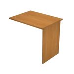 Retour direct pour Bureau Trend pieds panneau - L80 - plateau imitation noyer clair