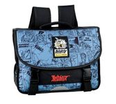 Gibeciere asterix strip paper 38cm - 2 compartiments- Hamelin