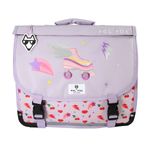 Cartable 41 cm Good Vibes- 2 compartiments- parme- Pol Fox