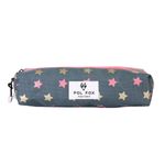 Trousse rectangulaire Wonder Fox- 2 compartiments-gris - Pol Fox