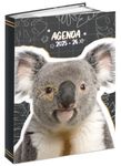 Agenda rembordé Funny Animals - 1 jour par page - 12x17 cm - 3 décors assortis - Kid'Abord