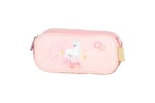Trousse 2 compartiments BELLA SARA DREAM FLOWERS- rose- Kid'Abord