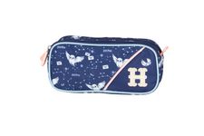 Trousse 2 compartiments HARRY POTTER HEDWIG- bleu-Kid'Abord