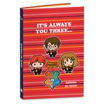 Cahier de texte HARRY POTTER CHIBI- 15x21 cm- 2 modèles au choix- Kid'Abord