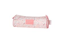 Trousse ronde KIP POETIC- rose- Kid'Abord