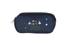 Trousse 2 compartiments KIP PRESS START- marine- Kid'Abord