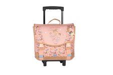 Cartable à roulettes STALLA BIANCA GALOP- 2 compartiments- rose- Kid'Abord