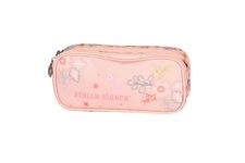 Trousse 2 compartiments STALLA BIANCA GALOP - rose- Kid'Abord