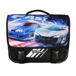 Cartable Fast and Furious - 38cm -  2 compartiments - noir - Bagtrotter