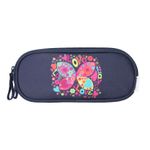 Trousse Phileas - 23cm -  2 compartiments - marine - Bagtrotter