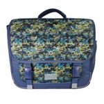Cartable Phileas - 38cm -  2 compartiments - marine - Bagtrotter